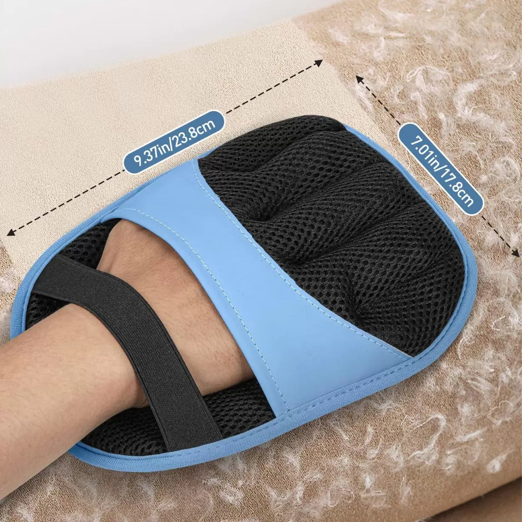 Magic Electrostatic Pet Hair Removal Glove (2-Pack）